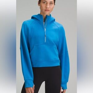 Lululemon Scuba Oversized Half-Zip Hoodie Poolside XS/S